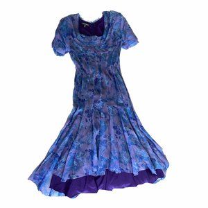 ZAC POSEN FLORAL SUNDRESS